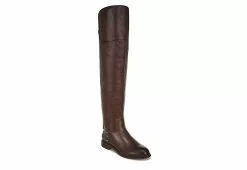Franco Sarto Womens Haleen Wide Calf Over The Knee Boot - Brown