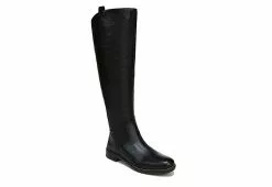 Franco Sarto Womens Meyer Wide Calf Tall Boot - Black