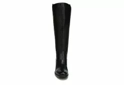 Franco Sarto Womens Meyer Wide Calf Tall Boot - Black -Shoes Shop US 01 300504 02