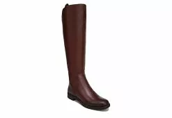 Franco Sarto Womens Meyer Wide Calf Tall Boot - Burgundy
