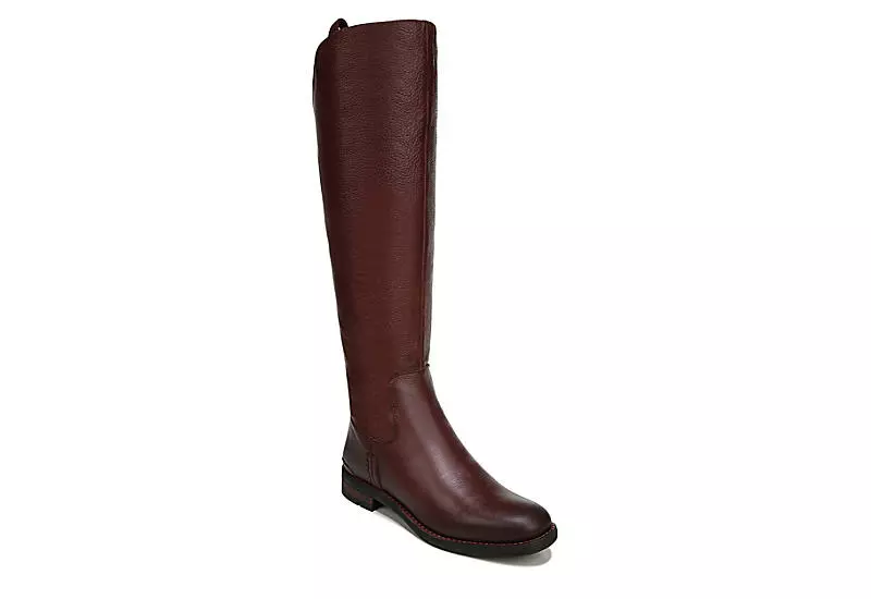 Franco Sarto Womens Meyer Wide Calf Tall Boot - Burgundy 3 Franco Sarto Womens Meyer Wide Calf Tall Boot - Burgundy