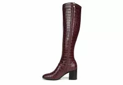 Franco Sarto Womens Tribute Wide Calf Tall Boot - Dark Purple -Shoes Shop US 01 300549 03