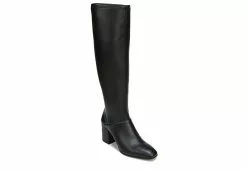 Franco Sarto Womens Tribute Wide Calf Tall Boot - Black