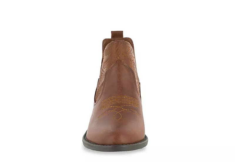 Easy Street Womens Legend Bootie - Tan 5 Easy Street Womens Legend Bootie - Tan - Image 3