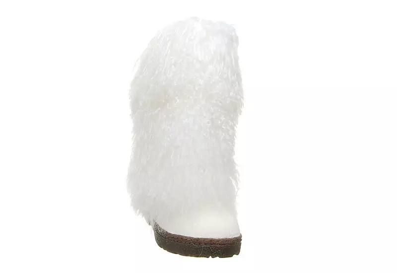 Bearpaw Womens Boetis Ii Fur Boot - White 5 Bearpaw Womens Boetis Ii Fur Boot - White - Image 3