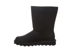 Bearpaw Womens Elle Short Vegan Fur Boot - Black -Shoes Shop US 01 300736 03
