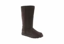 Bearpaw Womens Elle Tall Fur Boot - Chocolate