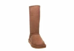 Bearpaw Womens Elle Tall Vegan Faux Fur Boot - Tan -Shoes Shop US 01 300742 02