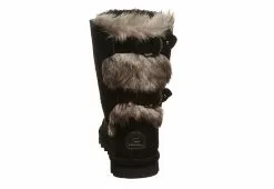 Bearpaw Womens Eloise Fur Boot - Black -Shoes Shop US 01 300743 04