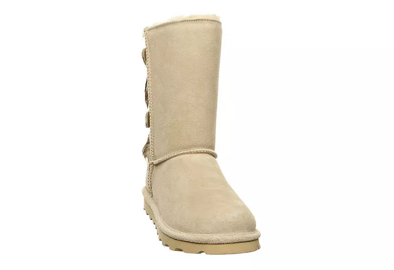 Bearpaw Womens Eloise Fur Boot - Off White 5 Bearpaw Womens Eloise Fur Boot - Off White - Image 3