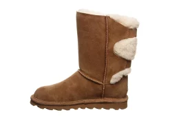 Bearpaw Womens Eloise Wide Calf Fur Boot - Tan -Shoes Shop US 01 300747 03