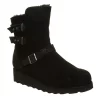 Bearpaw Womens Lucy Fur Wedge Boot - Black 2 Bearpaw Womens Lucy Fur Wedge Boot - Black -Shoes Shop US 01 300778 00