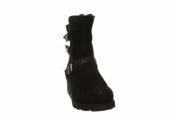 Bearpaw Womens Lucy Fur Wedge Boot - Black 11 Bearpaw Womens Lucy Fur Wedge Boot - Black -Shoes Shop US 01 300778 02