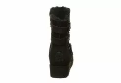 Bearpaw Womens Lucy Fur Wedge Boot - Black 13 Bearpaw Womens Lucy Fur Wedge Boot - Black -Shoes Shop US 01 300778 04