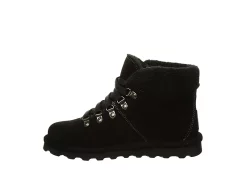 Bearpaw Womens Marta Lace-up Fur Boot - Black -Shoes Shop US 01 300782 03