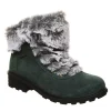 Bearpaw Womens Serenity Lace Up Fur Boot - Dark Green 2 Bearpaw Womens Serenity Lace Up Fur Boot - Dark Green -Shoes Shop US 01 300809 00