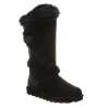 Bearpaw Womens Sheilah Fur Boot - Black -Shoes Shop US 01 300811 00