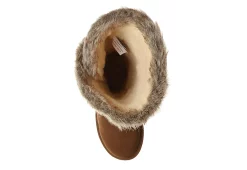 Bearpaw Womens Sheilah Fur Boot - Tan -Shoes Shop US 01 300813 05