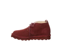 Bearpaw Womens Skye Lace-up Fur Boot - Dark Red -Shoes Shop US 01 300814 03