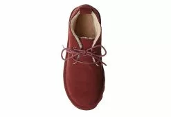 Bearpaw Womens Skye Lace-up Fur Boot - Dark Red -Shoes Shop US 01 300814 05
