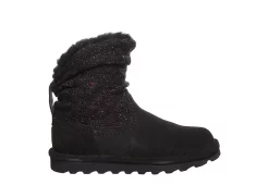 Bearpaw Womens Virginia Fur Boot - Navy -Shoes Shop US 01 300823 01