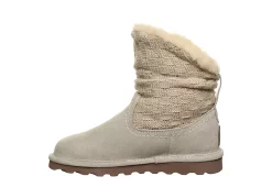 Bearpaw Womens Virginia Fur Boot - White -Shoes Shop US 01 300825 03