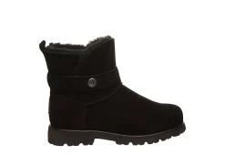 Bearpaw Womens Wellston Fur Boot - Black -Shoes Shop US 01 300826 01
