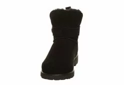 Bearpaw Womens Wellston Fur Boot - Black -Shoes Shop US 01 300826 02