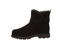 Bearpaw Womens Wellston Fur Boot - Black -Shoes Shop US 01 300826 03