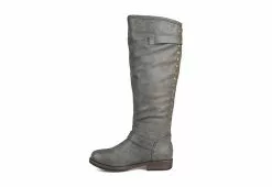 Journee Collection Womens Spokane Extra Wide Calf Tall Boot - Dark Grey -Shoes Shop US 01 300946 03