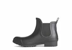 Sperry Womens Walker Chelsea Rain Boot - Black -Shoes Shop US 01 301730 02