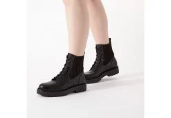 Xappeal Womens Hannah Lace Up Boot - Black 15 Xappeal Womens Hannah Lace Up Boot - Black -Shoes Shop US 01 301822 06