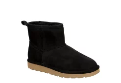 Xappeal Womens Jen Fur Boot - Black