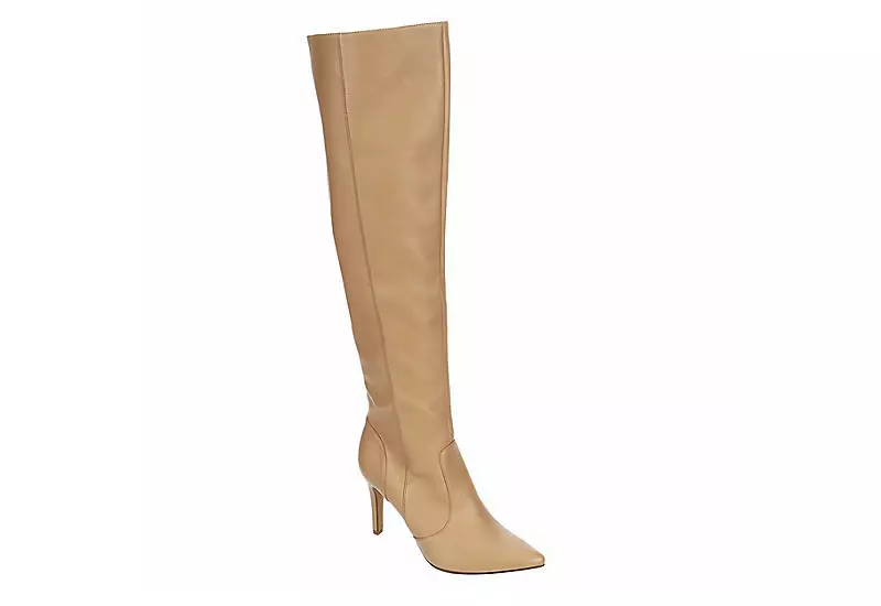 Xappeal Womens Miranda Wide Calf Over The Knee Boot - Latte 3 Xappeal Womens Miranda Wide Calf Over The Knee Boot - Latte