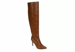 Xappeal Womens Miranda Wide Calf Over The Knee Boot - Mocha