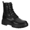 Limelight Womens Rudy Combat Boot - Black -Shoes Shop US 01 302010 00