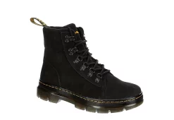 Dr. Martens Dr.martens Womens Combs Suede Combat Boot - Black