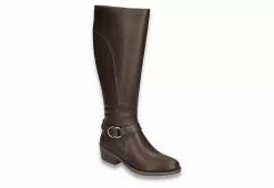 Easy Street Womens Luella Casual Tall Boot - Brown