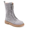 Journee Collection Womens Cadee Bootie - Grey -Shoes Shop US 01 302203 00