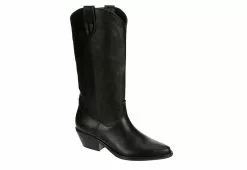 Madden Girl Womens Redford Western Boot - Black