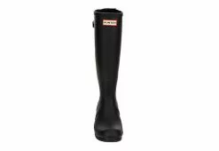 Hunter Boots Llc Womens Original Back Adj Gloss Rain Boot - Black -Shoes Shop US 01 302431 02