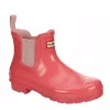 Hunter Boots Llc Womens Original Chelsea Gloss Rain Boot - Pink 2 Hunter Boots Llc Womens Original Chelsea Gloss Rain Boot - Pink -Shoes Shop US 01 302441 00
