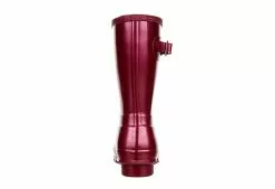 Hunter Boots Llc Womens Original Short Nebula Rain Boot - Burgundy -Shoes Shop US 01 302449 04