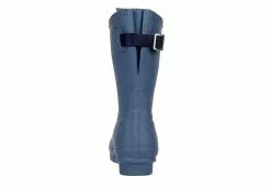 Hunter Boots Llc Womens Original Back Adj Rain Boot - Blue -Shoes Shop US 01 302450 04