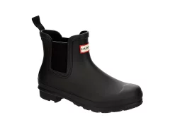 Hunter Boots Llc Womens Original Chelsea Rain Boot - Black