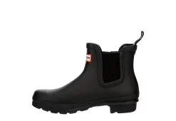Hunter Boots Llc Womens Original Chelsea Rain Boot - Black -Shoes Shop US 01 302464 03