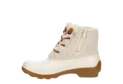 Sperry Womens Syren Gulf Sherpa Duck Boot - Ivory -Shoes Shop US 01 302507 03