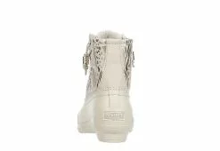 Sperry Womens Syren Gulf Metallic Animal Duck Boot - Ivory -Shoes Shop US 01 302508 04