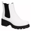 Madden Girl Womens Tessa Chelsea Boot - White 2 Madden Girl Womens Tessa Chelsea Boot - White -Shoes Shop US 01 302520 00