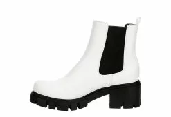 Madden Girl Womens Tessa Chelsea Boot - White -Shoes Shop US 01 302520 03